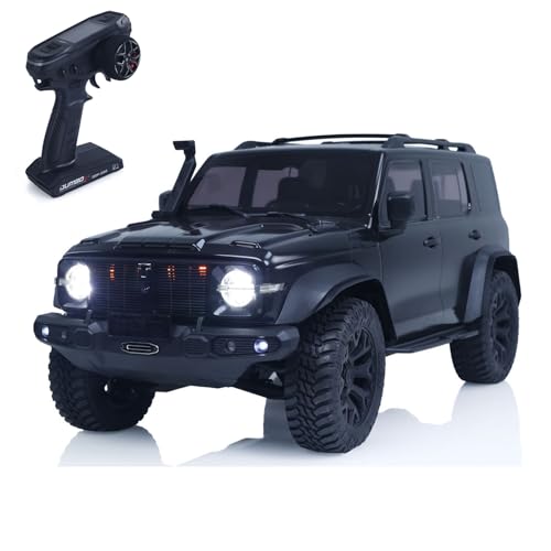 TOUCAN RC HOBBY 1/8 Tank300 Competitive Edition RC Rock Crawler 4WD 2WD Electric Car Remote Control Off Road Vehicle Axle Lock for Adult - color: Black