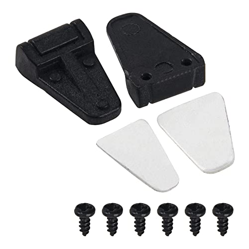 RC Plastic Door Handle Fuel Tank Cap Door Hinge Hood Grille Cover Grille Decoration Accessories Compatible with Traxxas TRX-4 TRX4 1/10 RC Crawler