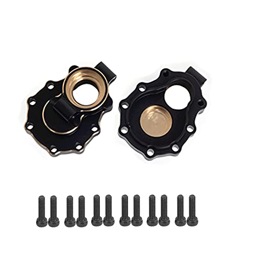 Brass Counter Weight Axle Housing Black Coating TRX4 Portal Axle Housing for 1/10 RC Crawler TRX6 TRX4 Bronco Defender Upgrade (K) - color: K