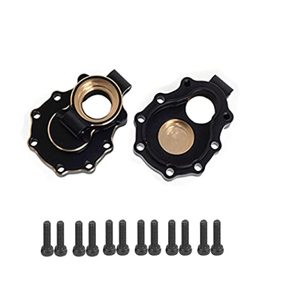 Brass Counter Weight Axle Housing Black Coating TRX4 Portal Axle Housing for 1/10 RC Crawler TRX6 TRX4 Bronco Defender Upgrade (K) - color: K