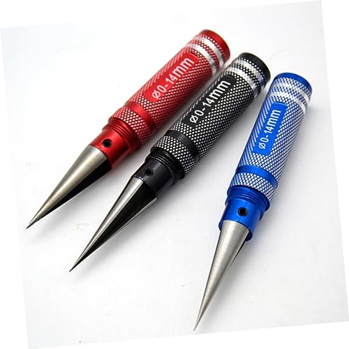 Hemoton 1pc Rc Aircraft Hole Opener Reamer Tool for Car Shells Lightweight Steel Design for Easy Use High Strength Material for Reduced Wear for DIY Model Repairs Black