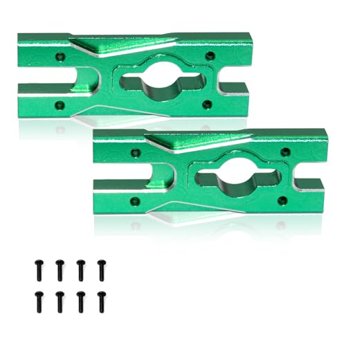 Aluminum Alloy Car Shell Fixed Seat RC Upgraded Parts for LOSI 1/18 Mini LMT 4X4 Brushed Monster Truck RTR-LOS01026 RC Car (Green) - color: Green