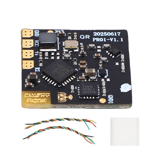 GoolRC Flysky PR01 Receiver, 2.4GHz 16 Channels Mirco Receiver with Dual Antennas, CRSF/S.Bus Output Compatible with Flysky ProArt PA01 RC Transmitter for RC Car Boat Plane Robot Drone