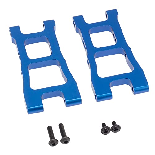 4Pack Treehobby Aluminum Alloy Front & Rear Lower Suspension Arms Swing Arm Compatible with 1/10 Redcat Blackout SC/Blackout SC Pro/Blackout XBE/Blackout XBE Pro/Blackout XTE/Blackout XTE Pro(Blue)