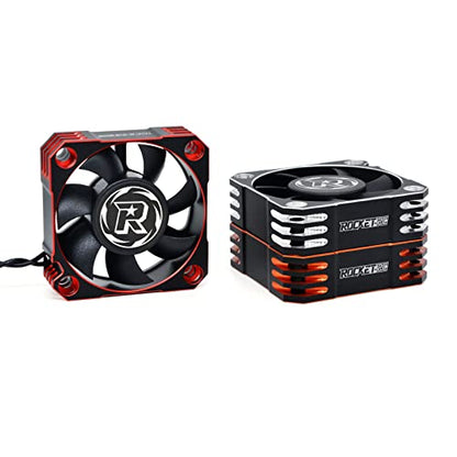 Surpass Hobby 50mm RC Cooling Fan 10000RPM Motor Heatsink Preventing Heat ESC Fan for 1/5th Scale RC Car Brushless Motor ESC RED - style: Red