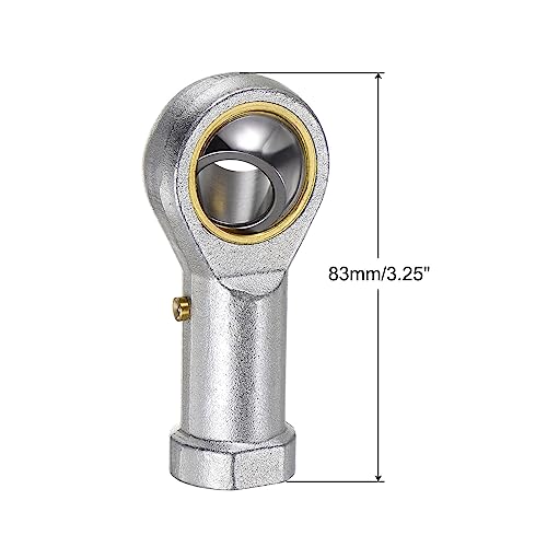 uxcell PHSB10 5/8 Inch Female Rod End Bearing Set - 2pcs of 5/8-18 Left and Right Hand Thread Rod Ends with Jam Nut - size: 5/8