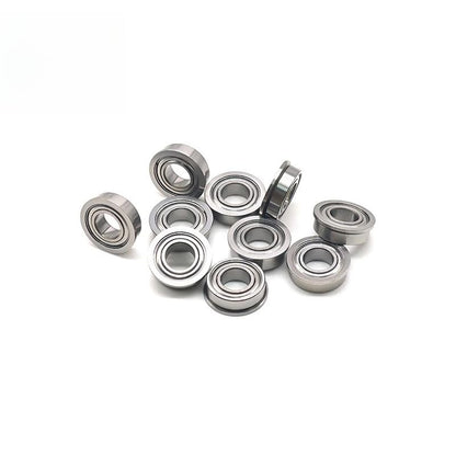 10PCS MF126ZZ 6x12x4 mm Bearing ABEC-7 Miniature Flanged MF126Z Ball Bearings MF126 ZZ - size: MF126ZZ 6x12x4