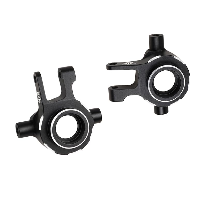 KYX Racing CNC Machined Aluminum Steering Knuckle Upgrades Parts Accessories for 1/10 RC Car Traxxas F150 Raptor R