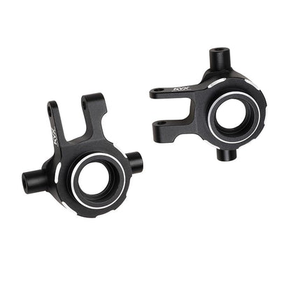 KYX Racing CNC Machined Aluminum Steering Knuckle Upgrades Parts Accessories for 1/10 RC Car Traxxas F150 Raptor R