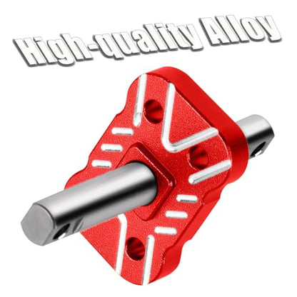 RC Differential Locker Spool Diff Case Mounts & Differential Case Upgrades Part for 1/10 Slash 2WD VXL/Stampede 2WD VXL XL-5/Rustler 2WD VXL XL-5/Bandit 2WD VXL,Red - color: Red - (Upgrades Part)