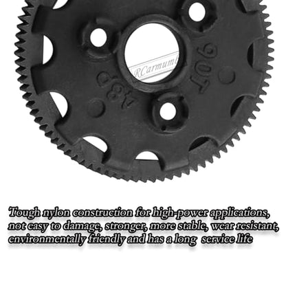 RC 48P 90T Spur Gear w/ 17T 19T 21T & Slipper Clutch Slipper Rebuild Kit Pressure Plate RC Upgrades Part for 1/10 Rustler/Stampede/Bandit 2WD VXL XL-5,Slash 2WD (VXL),Navy Blue - color: Navy Blue( 1 Set )