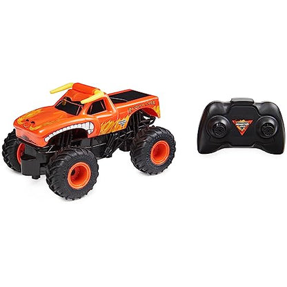 Monster Jam Official El Toro Loco RC Truck, 1:24 Scale | Remote Control Truck Toy, Durable Construction, Authentic Design, Easy to Use Remote, Pretend Play Gifts for Kids Ages 4+ - style: El Toro Loco