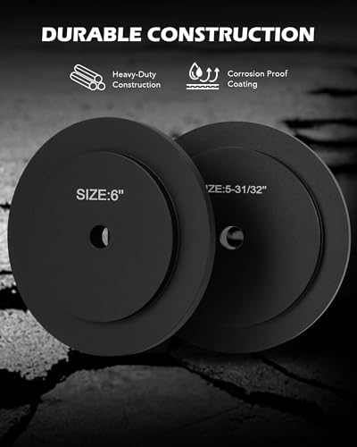Orion Motor Tech Truck Hub Seal Installer Kit, Heavy Duty Seal Drivers Compatible with Class 7 8 Trucks, Set of 5 - size: 4-13/16 to 6-5/16 in.