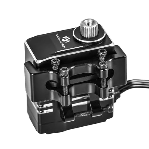11KG High Torque Servo RC Micro Servo Compatible with Sanwa SSR, NB4 and Futaba for 1/24 Scale RC Crawler, RC Car & Truck
