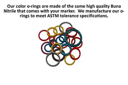 Captain O-Ring 3X Color Coded Oring Rebuild Kit for Smart Parts Shocker RSX