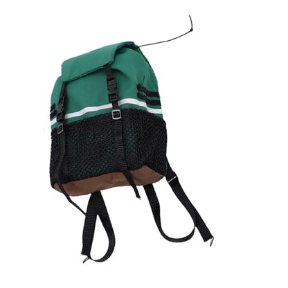 Yctze RC Simulation Backpack, Oxford Cloth Storage Bag, Stickers Backpack with Customization, Ideal for SCX10, 1/8 & 1/10 Scale RC Crawlers (Green) - color: Green