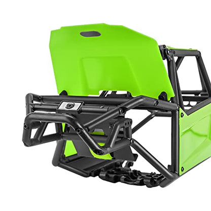 INJORA Nylon Rock Buggy Roll Cage Body Shell Chassis Kit for SCX10 II 90046 UTB10 1/10 RC Crawler Upgrade Parts (Green) - color: Green