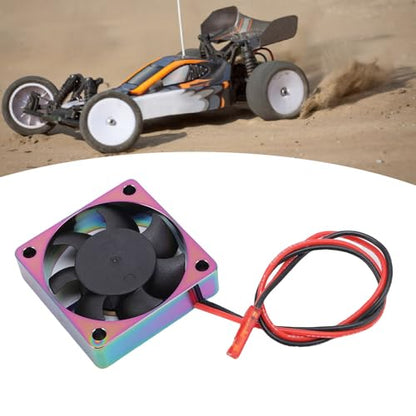 RC Motor ESC Cooling Fan Aluminum Alloy Metal 14000RPM 4010 RC Motor Heatsink Cooling Fan for Replacement
