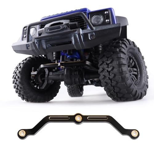 Black Brass Steering Link for 1/18 Scale TRX4M TRX4MT RC Crawler Upgrade Parts, 10g