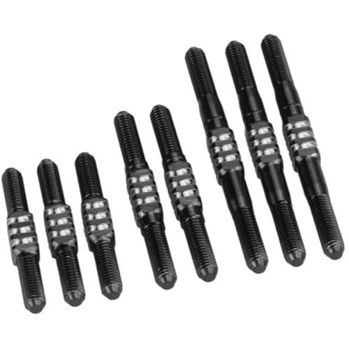 J Concepts 2228 Rc10 Classic Fin Titanium Turnbuckle Set Black Fits Original R