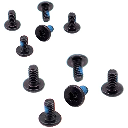 Deal4GO M2x4.5mm Flat-Head Phillips Screw Replacement for Dell HP ASUS Acer Lenovo Laptop Desktop I/O Board Bottom Case - Black - size: M2x4.5mm