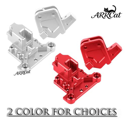 Rear Brace and Wing Bracket Upgrades Part for 1/8 Kraton 6S V6-(ARA8708V6/ARA8608V6),Notorious 6S V6-(ARA8611V6),RC Aluminium Rear Brace & Wing Bracket,Replace(ARA320757),Silver - color: Silver - (Aluminium Upgrades Part)