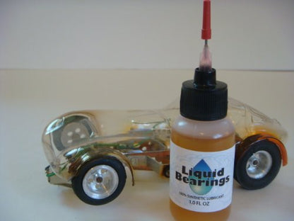 Best 100%-Synthetic Oil for All Slot Cars, Makes Cars Faster!!