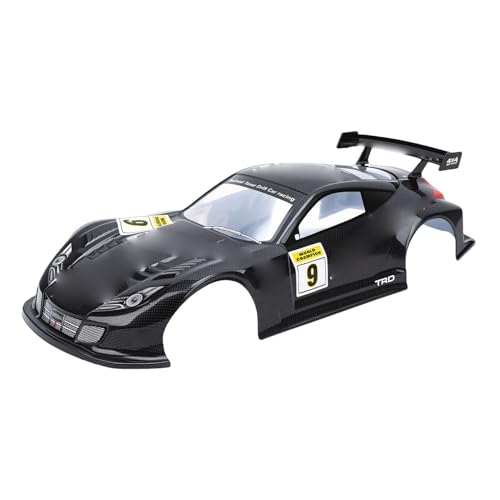 1/10 Scale RC Car Body Shell 1/10 Scale Universal RC Car Shell/Painted for 26cm Wheelbase Sports with Precut PVC Lightweight Protection Clear Graph