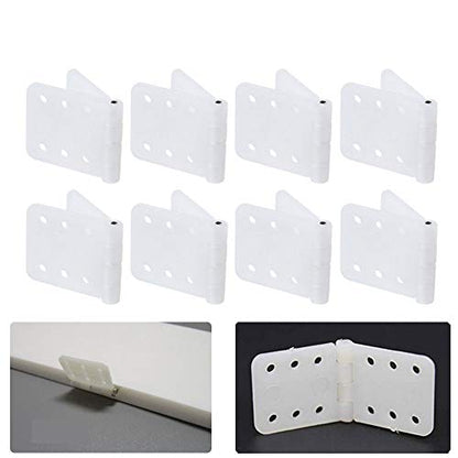 25Pcs Pinned Nylon Hinges for RC Airplane Plane Model Aircraft Parts KT Board Fixed Wing Model Plane Control Surface Connecting