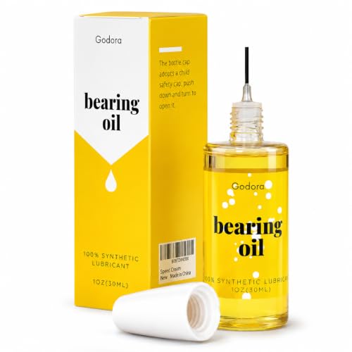 1 oz Skateboard Bearing Lubricant, Premium Bearing Oil | Reduces friction for smoother performance on skateboards, longboards, scooters and roller