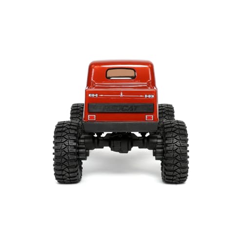 Redcat Racing Ascent 18 Brushless RC Rock Crawler – 4WD 1/18 RC Crawler with Portal Axles, High Steer Geometry, Waterproof ESC, LiPo Battery, RTR Hobby Grade RC Truck 4x4 - Red - color: Red