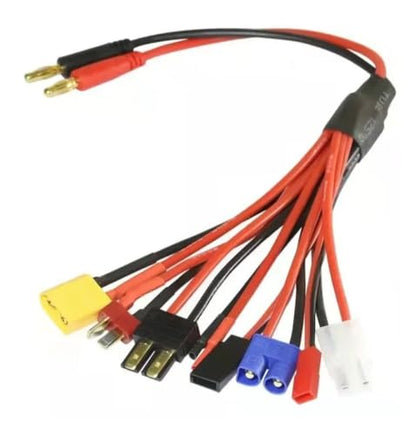 RC Crawlers Components Deans T Plug EC3 XT60 Adapter Connector 14AWG Silicone Wire Heat Shrink for RC FPV Drone Lipo Car Upgrades Parts