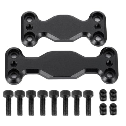Aluminum Rear Sway Bar Assembly, Anti-Roll Stabilizer Rod and Anti-Sway Bar Mount Set, Black RC Upgrade Parts Compatible with 1/5 LOSI 5IVE-T 2.0 RC Buggy Car