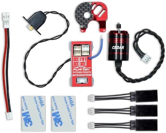 furitek Torpedo RXGT5 BRUSHLESS Power System for AXIAL SCX24 Integration Flysky FS-GT5 Version - Remote Control CAR, RC Cars, RC Crawlers Electronics Combo ESC & Motor (SCX24 (FUR-2565))