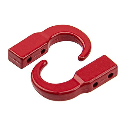 4Pack ShareGoo Metal Winch Hook Trailer Tow Hooks Compatible with TRX-4 HSP Redcat Tamiya CC01 Axial SCX10 D90 HPI 1/10 RC Crawler Car
