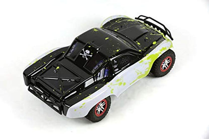 SummitLink Compatible Custom Body Muddy Green Over White/Black Replacement for 1/10 Scale RC Car or Truck (Truck not Included) SS-WBG-02