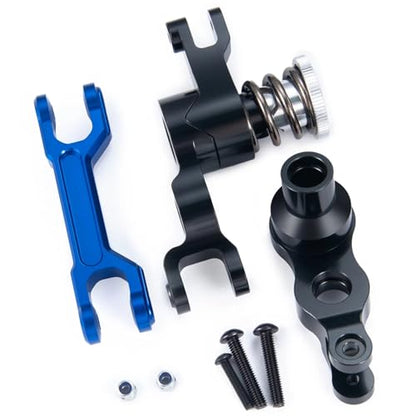 RC Car Parts for X-Maxx 1/5 Steering Assembly Bellcranks Support Servo Saver for Spring RC Car Monster Truck Upgrade Parts Modified Accessories