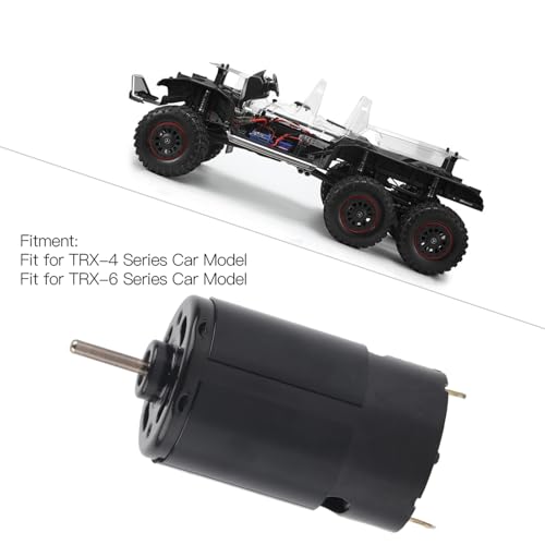 BRRNOO Brushed Motor, RC Crawler Motor RC Kit Accuracy Low Noise 550 Brushed for 4 Model (29T) - size: 29T