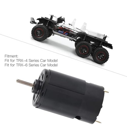 BRRNOO Brushed Motor, RC Crawler Motor RC Kit Accuracy Low Noise 550 Brushed for 4 Model (29T) - size: 29T
