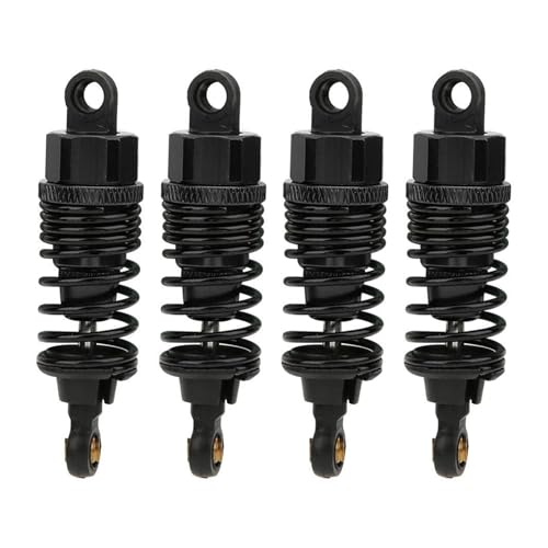4pcs 68mm/98mm /108mm Aluminum Shocks Absorbers Damper for HSP for HPI 1/10 Scale RC Car On-Road Monster Truck Off Road Buggy(Black 68mm) - color: Black 68mm