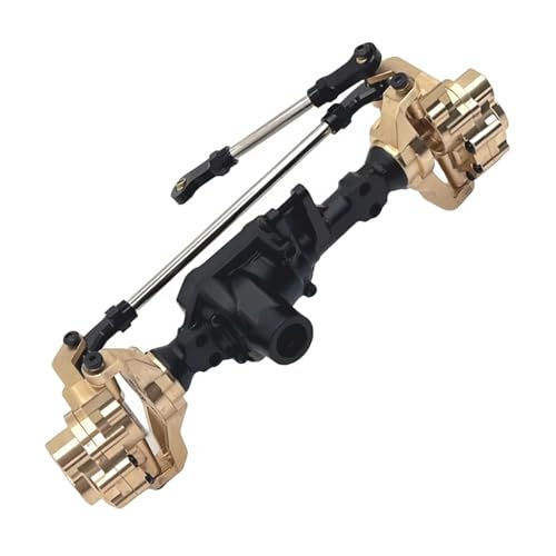 for HB R1001 R1002 R1003 1/10 Rc Model Crawler Car Truck for Buggy Front Axle Steering Rod Servo Upgrade Parts RC Links Linkage(Black) - color: Black