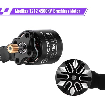 1212 4500KV Brushless Motor & 25A ESC with 11T Pinion Gear for SCX30 | Plug & Play, No Programming Required, Only Compatible with Axial 1/30 SCX30 (Except for Stock SCX30 Receiver)