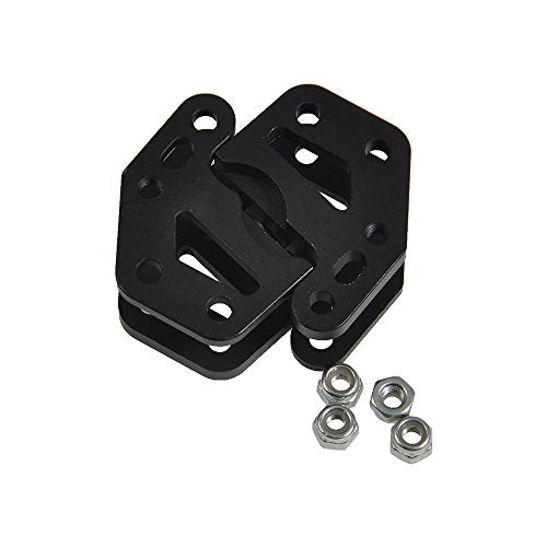Alloy Dual Lower Shock Link Mount for 1/10 RC Crawler Axial Wraith 90018 RR10
