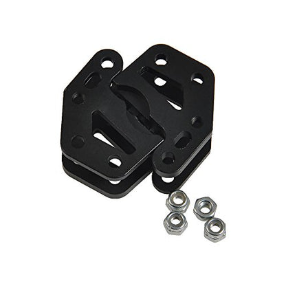 Alloy Dual Lower Shock Link Mount for 1/10 RC Crawler Axial Wraith 90018 RR10