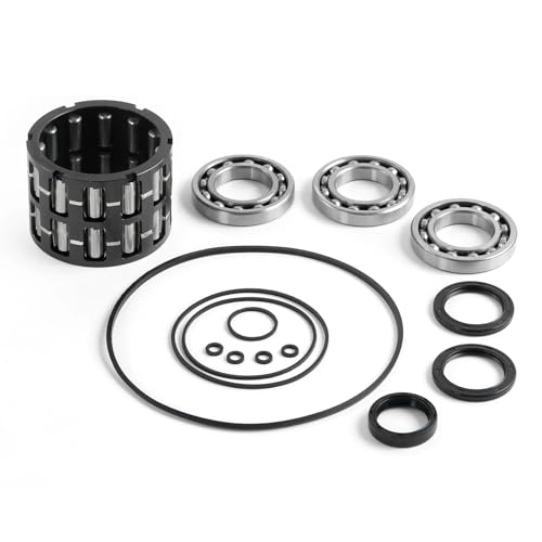 Compatible For Polaris 850 1000 Scrambler Sportsman 15 16 17 Ranger ETX Front Differential Sprague Carrier Roll Cage Rebuild Kit(017 Black) - color: 017 Black