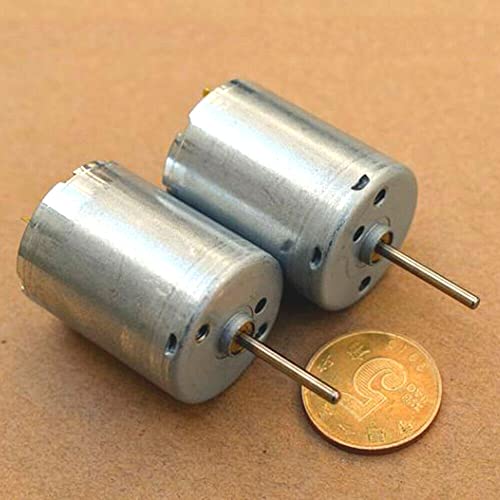 Mini 370-12560 Electric Motor DC 12V-24V 9000RPM Carbon Brush High Torque Durable 24MM Round Motor Car Boat Model Engine