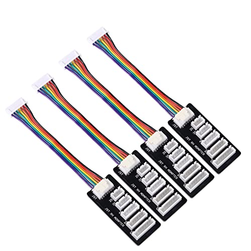 4PCS JST-XH 2-6S Lipo Battery Charge Balance Board Expansion Adapter Converter for JST-XH Connector