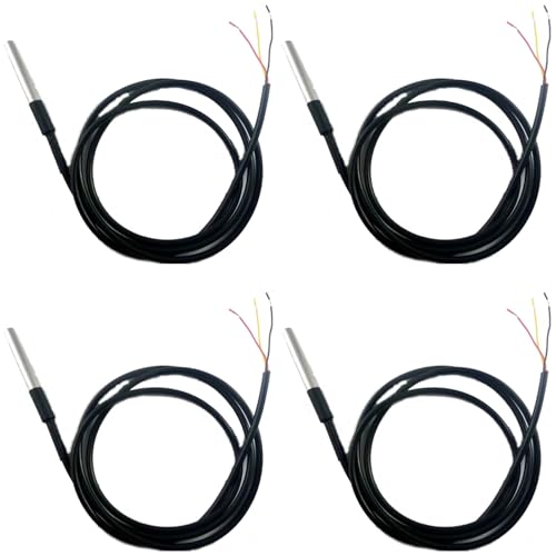 8CH DC 12V 24V DS18B20 Temperature Acquisition Module RS485 3000V Optical Isolation Communication Modbus RTU(DS18B20 Sensor) - color: Ds18b20 Sensor