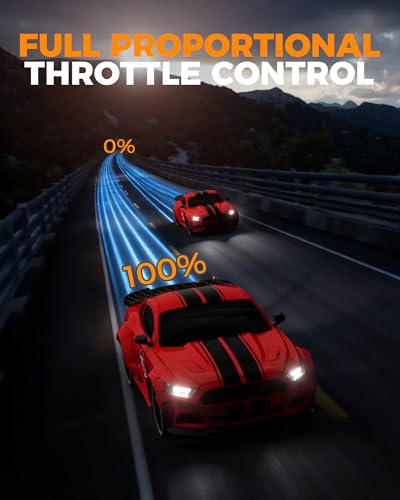 1:20 Scale Remote Control Car for Boys Girls and Kids | 2.4GHz, 20KM/H, 4WD, LED Headlights & Brake Lights, Racing Sports Gift Idea - color: Red
