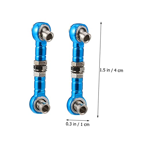 2pcs Adjustable Linkage Steering Tie Rod for Rc Car Tie Rod Rc Truck Accessories